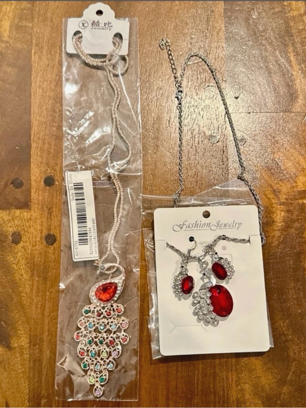 Peacock Jewelry Lot
